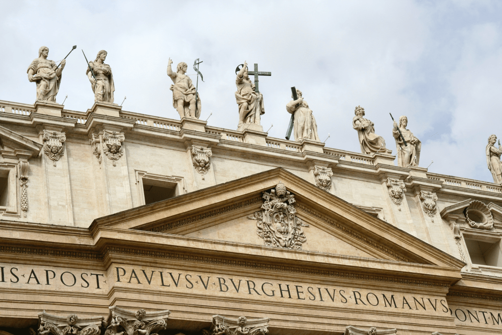 Sculptures of Vatican